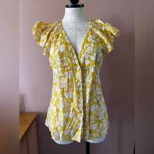 Stella McCartney cotton printed voile blouse